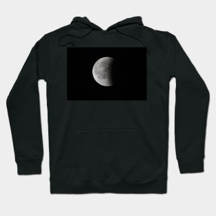 Super Bloody Moon, full eclipse last phase Hoodie